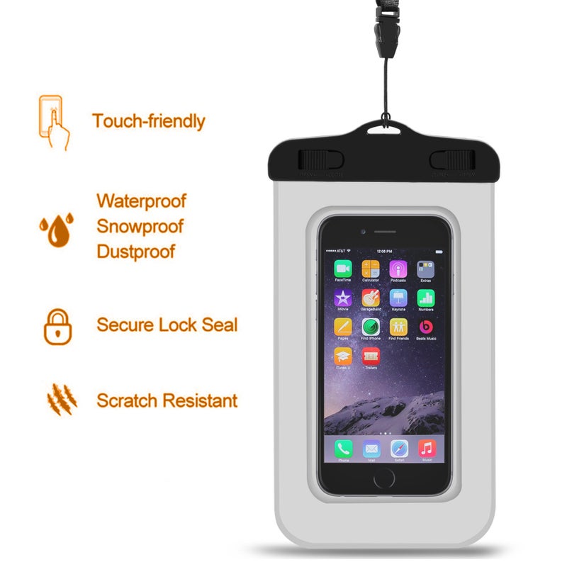 Unigear Dry Bag Waterproof, Floating and Lightweight Bags for Kayaking, Boating, Fishing, Swimming and Camping with Waterproof Phone Case (Red, 10L) - Image 5